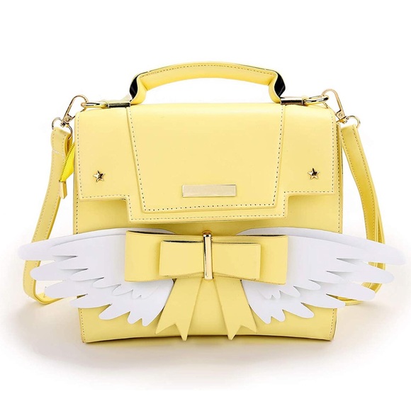 Handbags - Yellow Angel Bow Crossbag